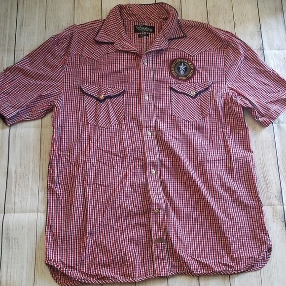 𝅺8732 Short Sleeve Buttonup Shirt - Picture 1 of 6